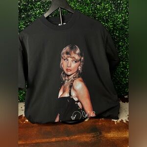 Black Graphic Women's Top